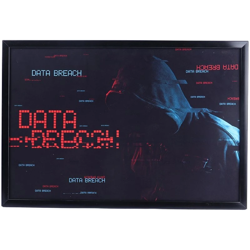 تابلو شاسی طرح Data Breach سایز 40*60 سانتی متر