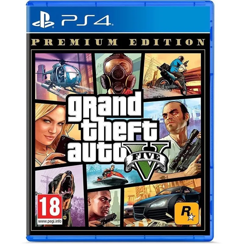 دیسک بازی GTA V: Premium Edition برای PS4