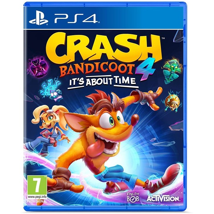 دیسک بازی Crash Bandicoot 4 It's About Time برای پلی استیشن 4