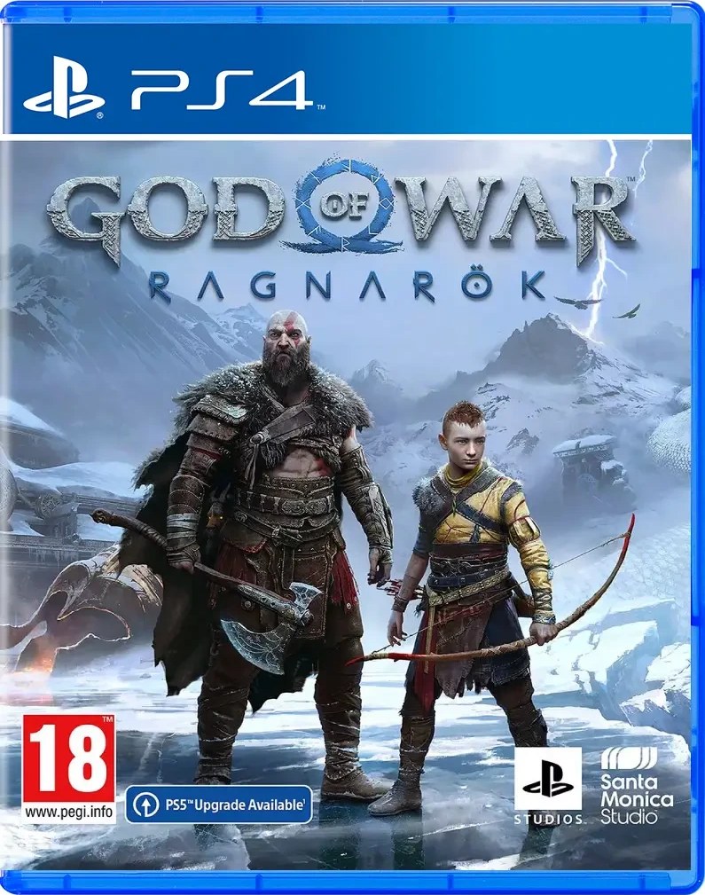 دیسک بازی God of War: Ragnarok مناسب پلی استیشن ۴ آکبند
