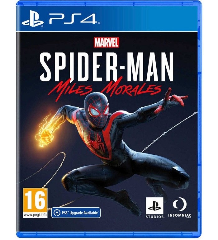 دیسک بازی  Spiderman Miles Morales برای ps4