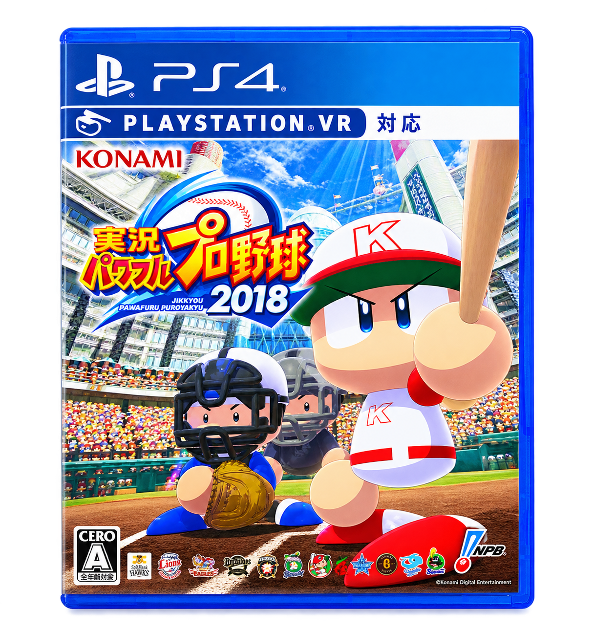 دیسک بازی Jikkyou Powerful Pro Yakyuu 2018 برای PS4