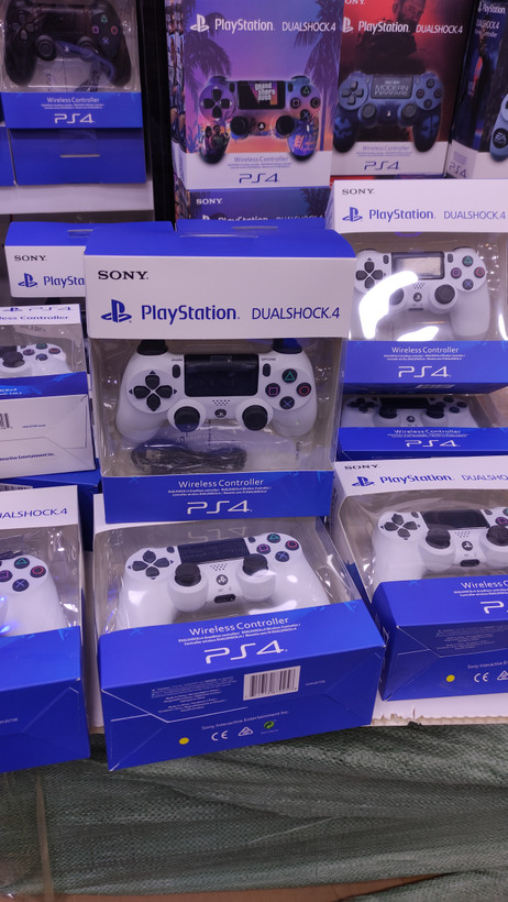 دسته بازی سونی مدل PS4 Dualshock 4 سفید - های_کپی درجه 1